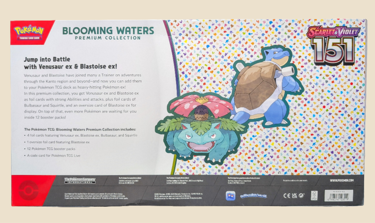 Pokemon Blooming Waters Premium Collection